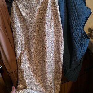 Ann Taylor Purple Floral Maxi Skirt